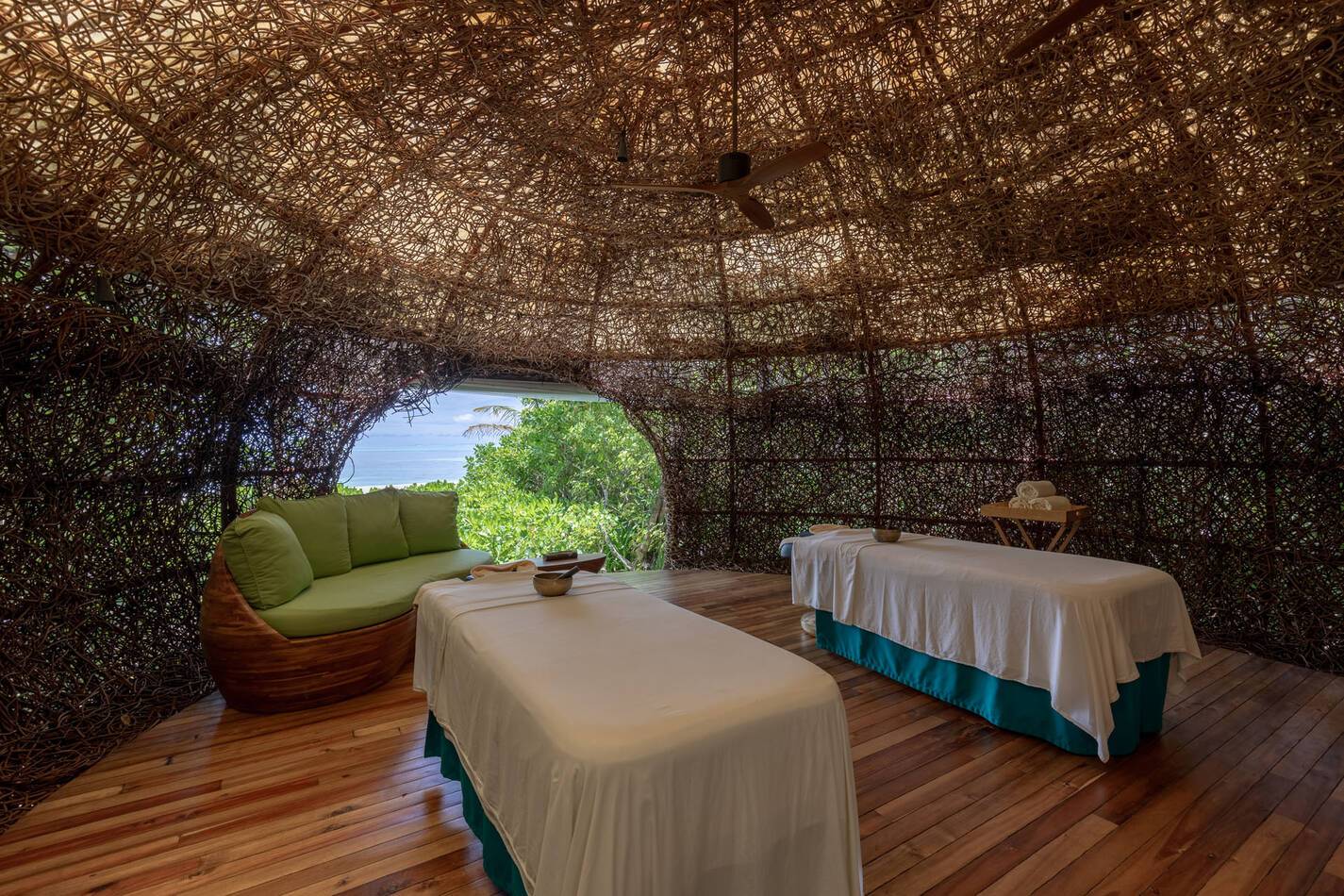 Six Senses  Laamu Spa intérieur